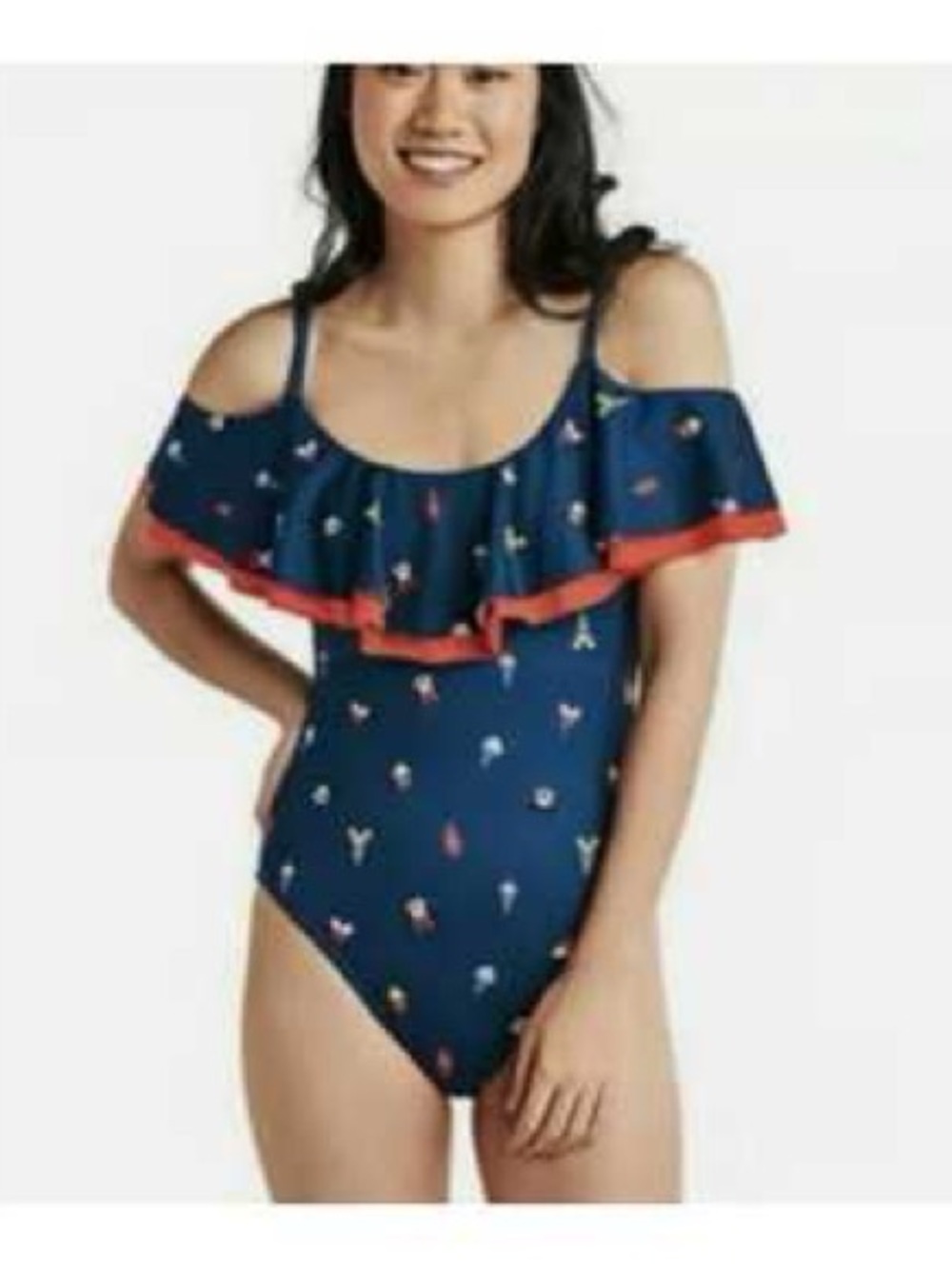Disney Parks Women’s One Piece Disney Snacks Swimsuit